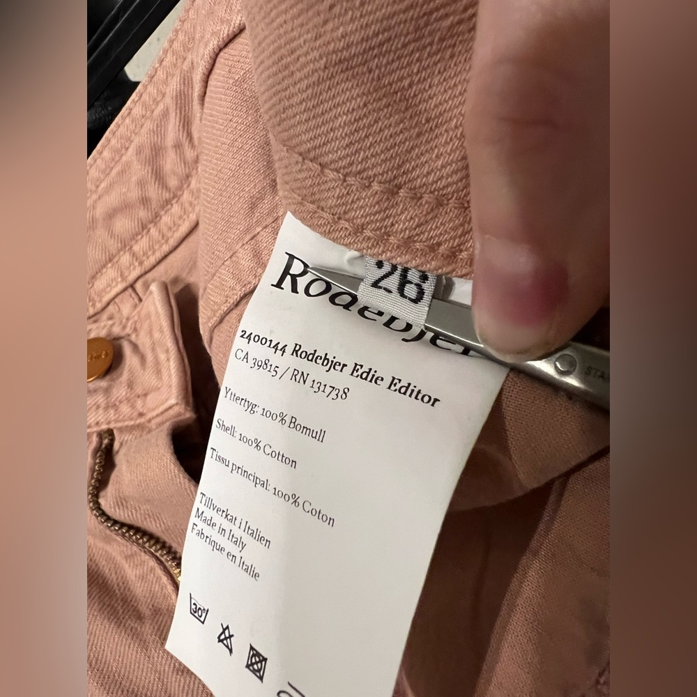 NWOT Rodebjer Edie Editor Jeans - Picture 4 of 8